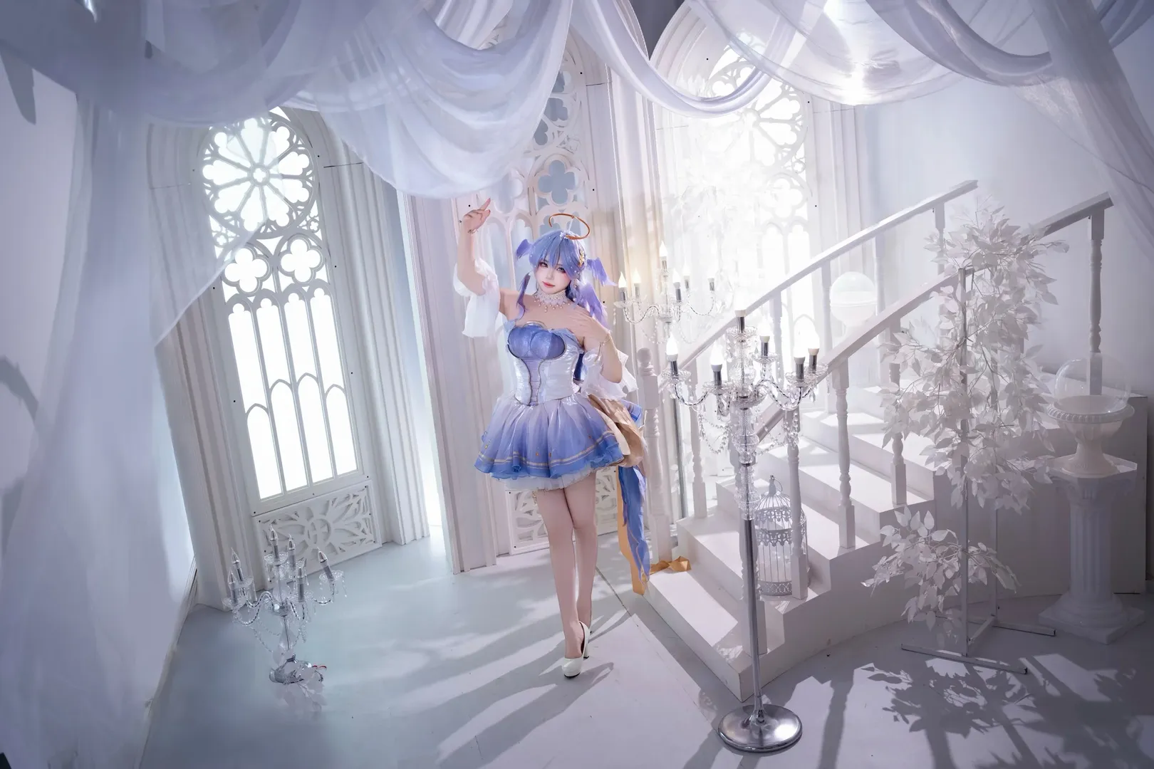 崩坏星穹铁道, 知更鸟cos, Coser日常, 蒙眼cosplay, 梦幻风Cos