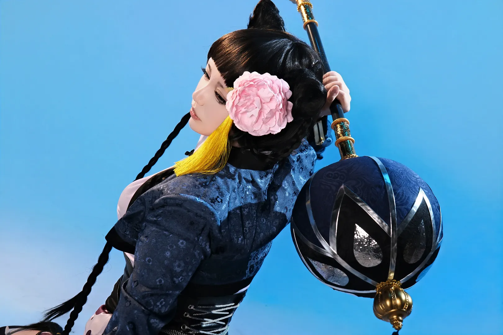 二次元, cosplay, 黑丝, 黑执事, 蓝猫cos - 第2张