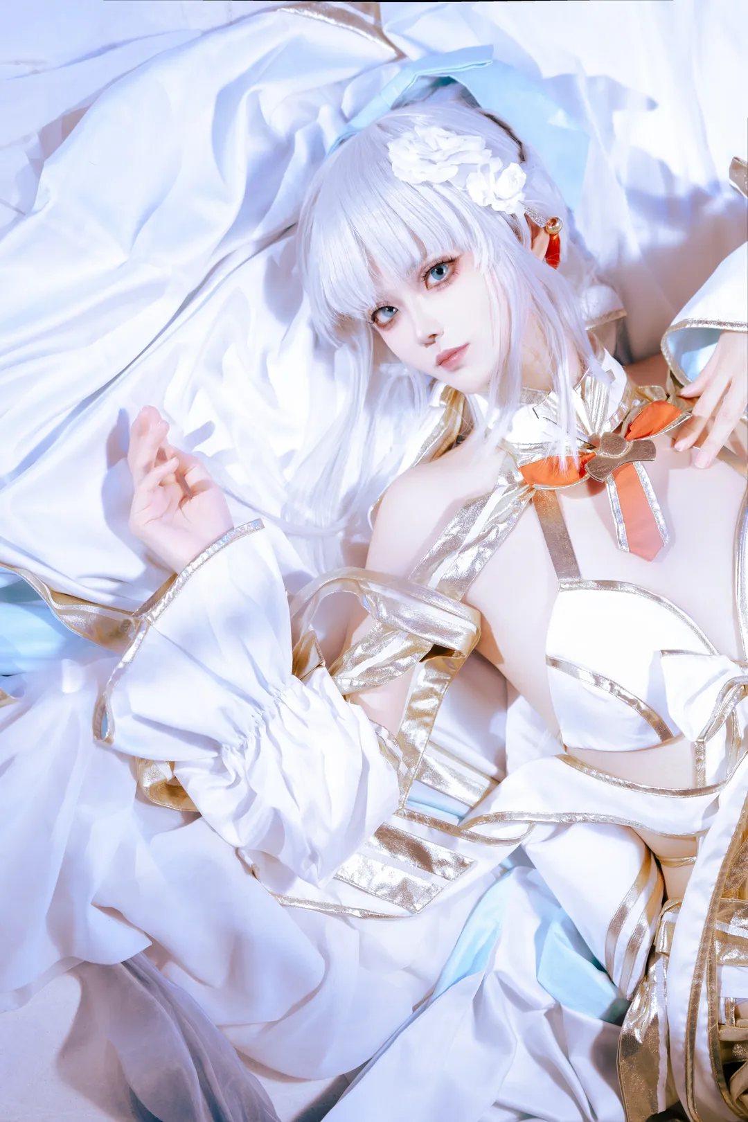 Fate/Grand Order, 白毛cosplay, fgo cosplay, 摩根cos, 摩根cosplay