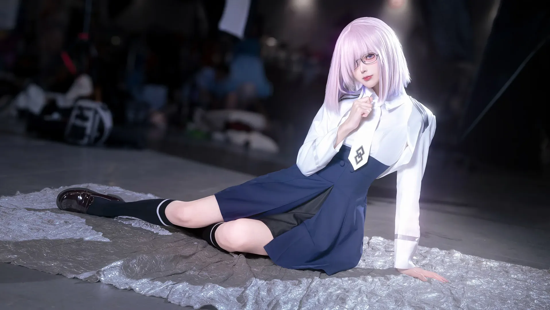 二次元cosplay, 漫展摄影, Fate系列, 制服穿搭, 玛修cos