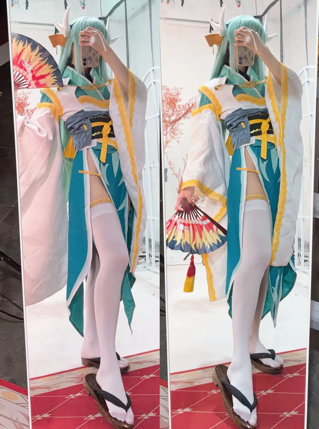 Fate/Grand Order, Summer cosplay, Japanese style look, Kiyohime cosplay, FGO 10th Anniversary