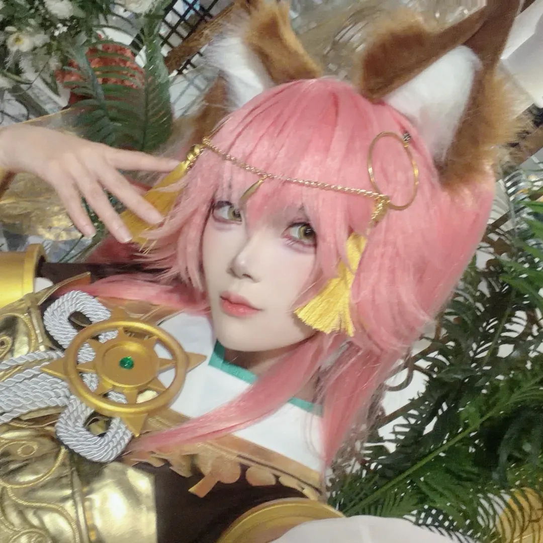 cosplay, 命运冠位指定, 玉藻前cos, 狐耳, FGO十周年