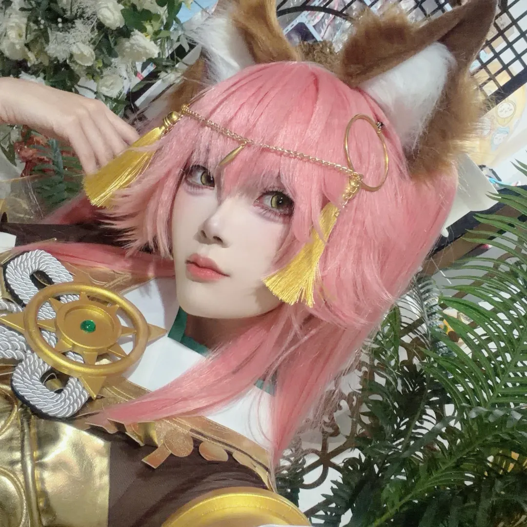 cosplay, 命运冠位指定, 玉藻前cos, 狐耳, FGO十周年 - 第2张