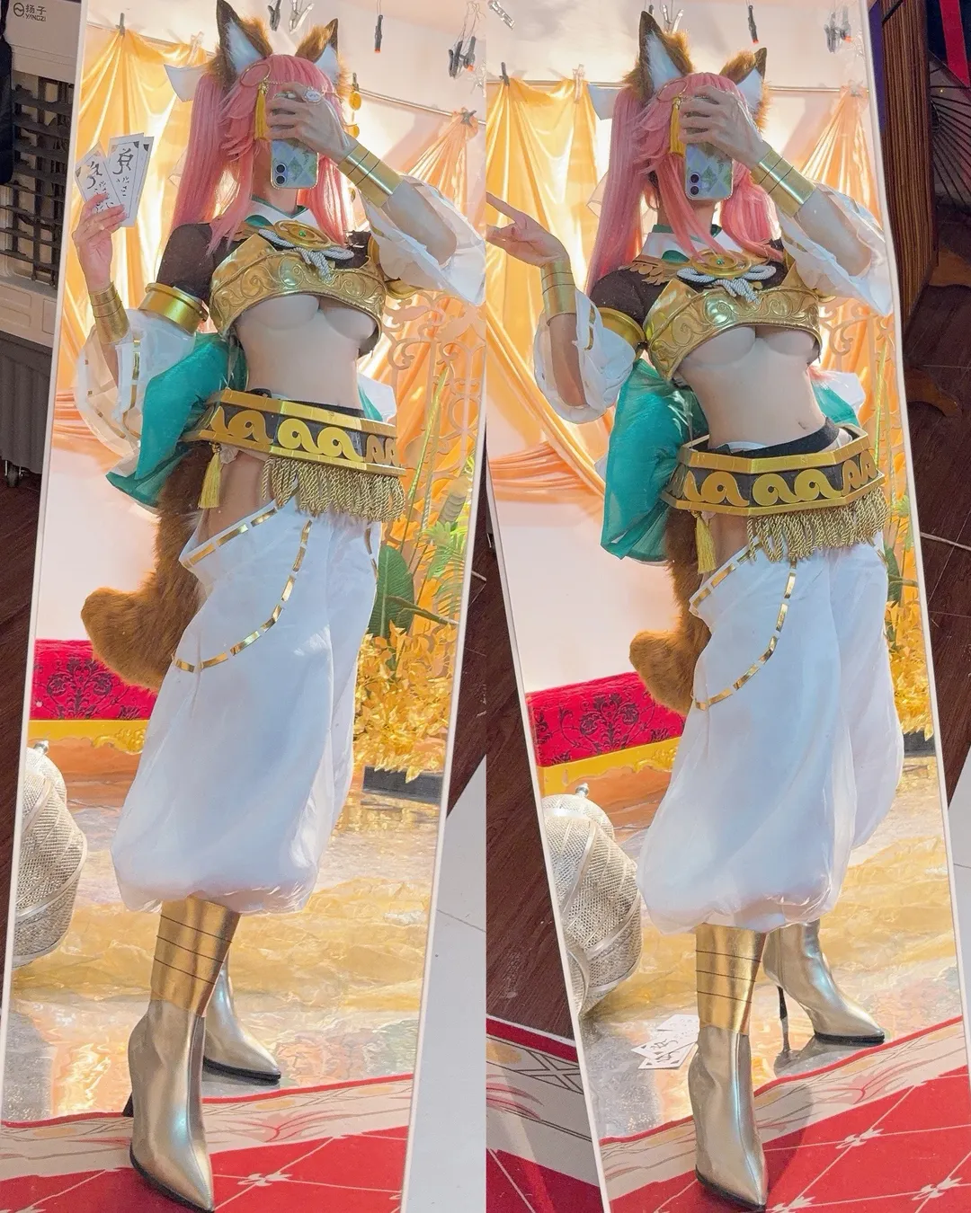 cosplay, 命运冠位指定, 玉藻前cos, 狐耳, FGO十周年 - 第3张