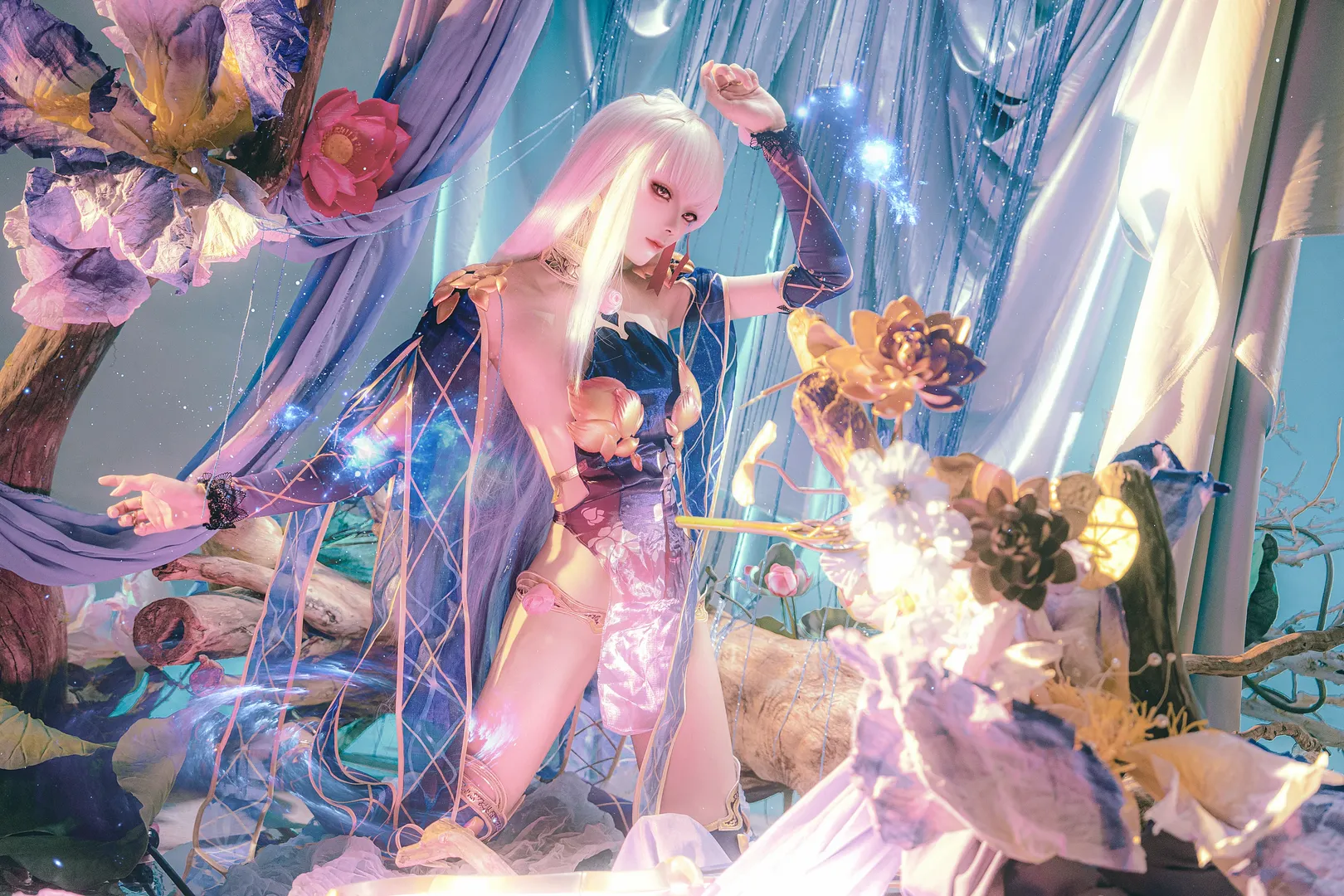 命运冠位指定, cosplay摄影, FGO十周年, 迦摩cos, 仙侠奇幻 - 第2张