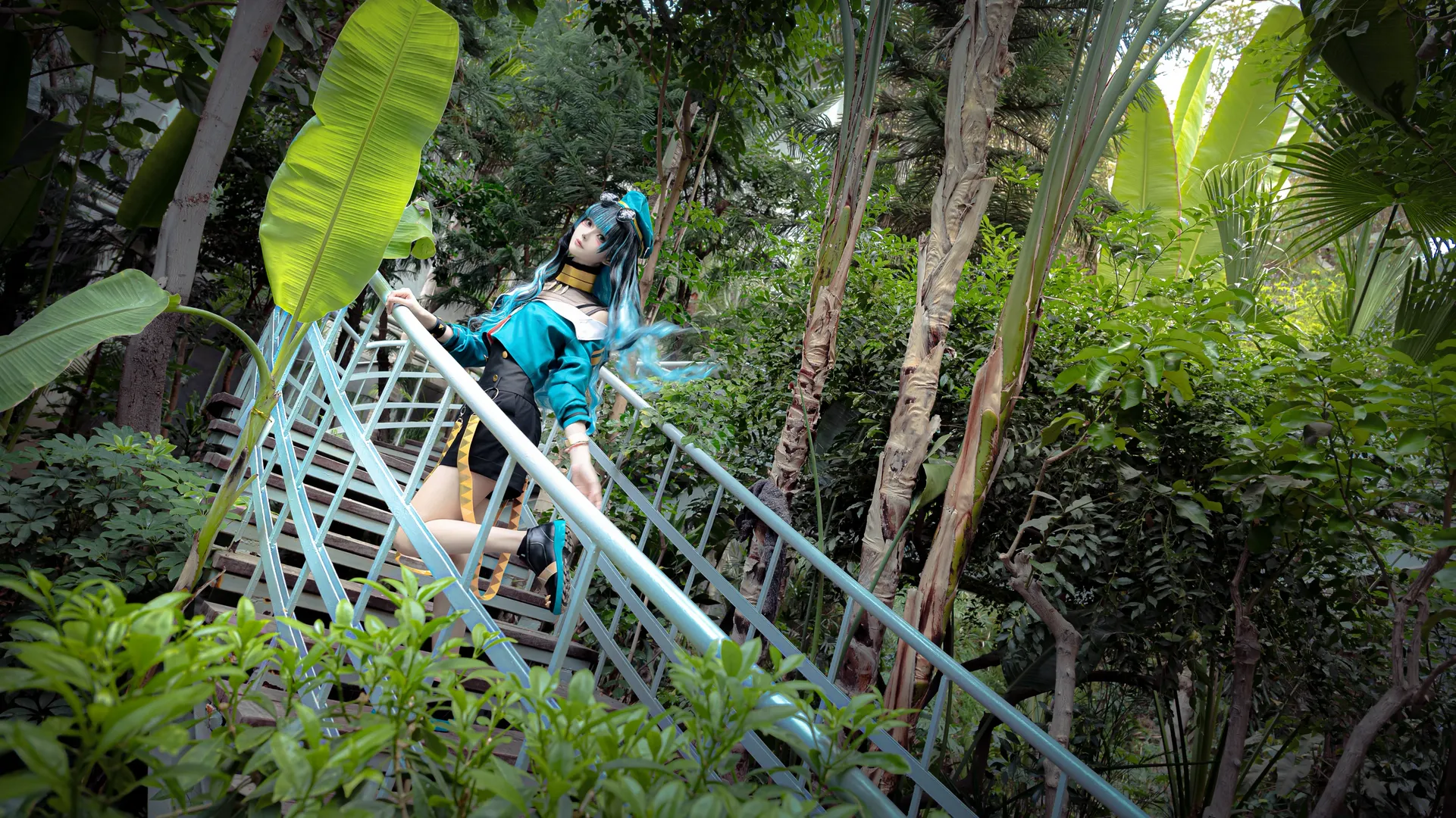 ポートレート, Fate/Grand Order, テノチティトラン コスプレ, 雨の神 コスプレ, トラロック コスプレ