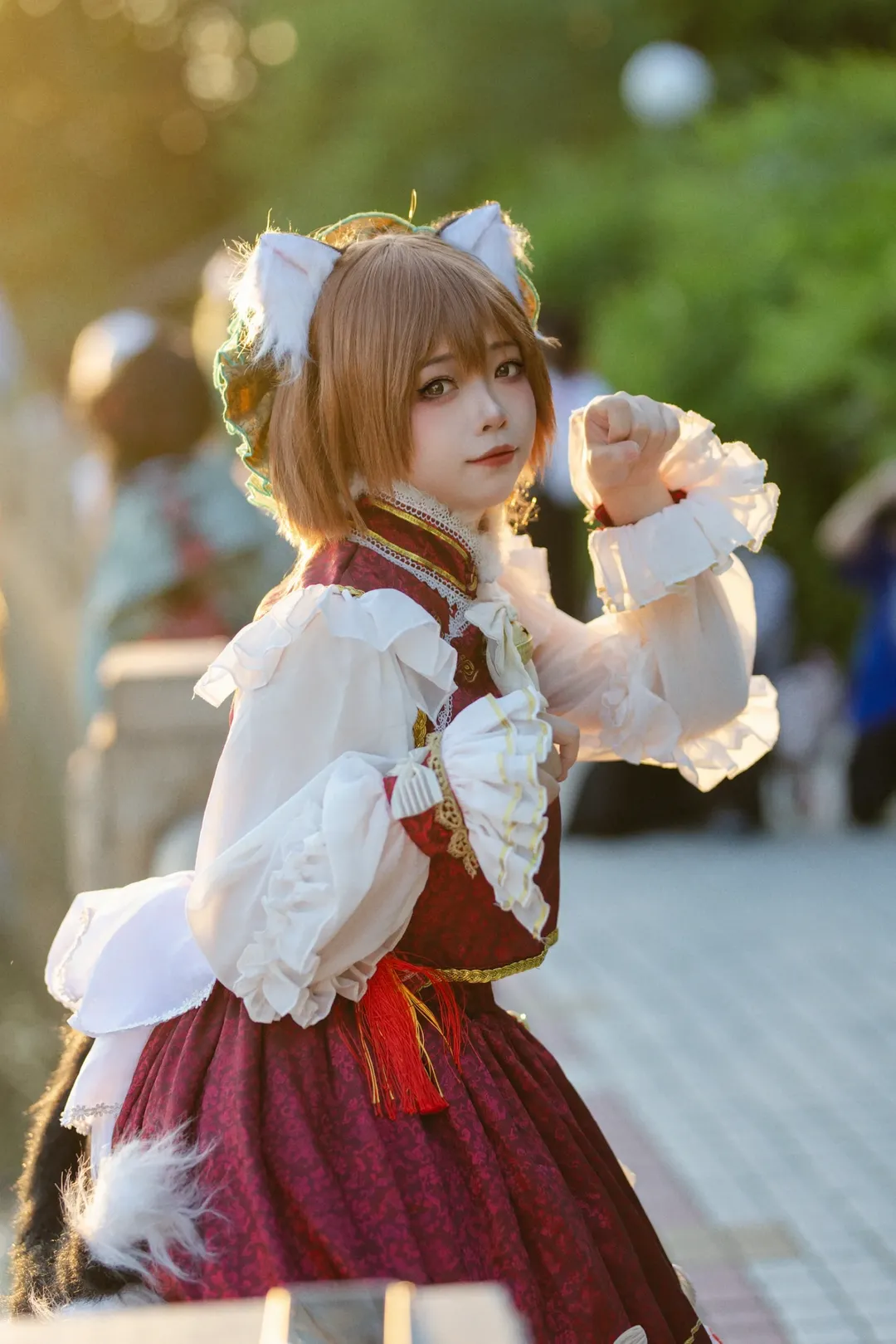 cosplay, 东方project, 漫展返图, 兽耳, 八云橙cos - 第1张