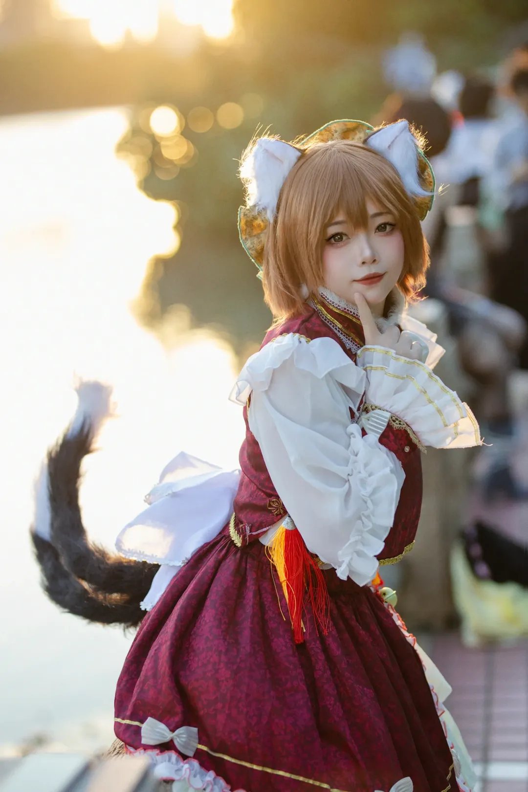 cosplay, Touhou Project, Convention photos, Animal ears, Yakumo Chen cosplay