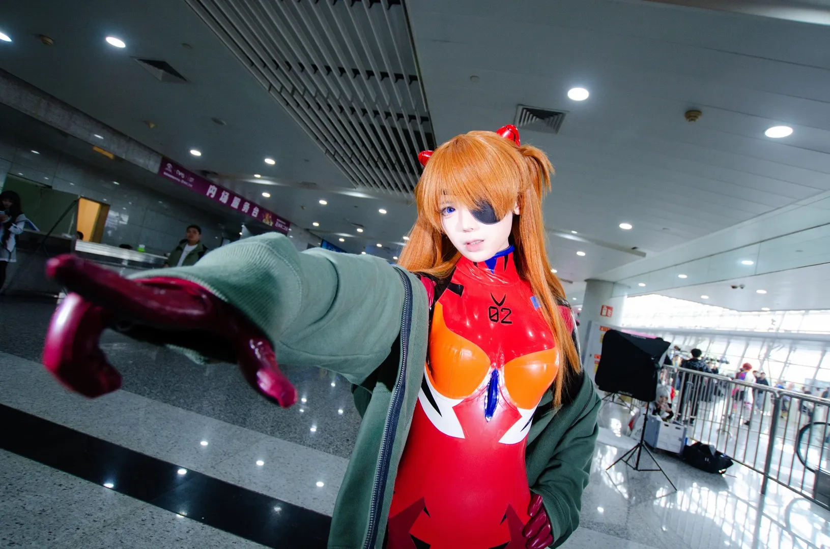 cosplay, Anime convention, Asuka Cosplay, Neon Genesis Evangelion, Source-accurate style - Image 2