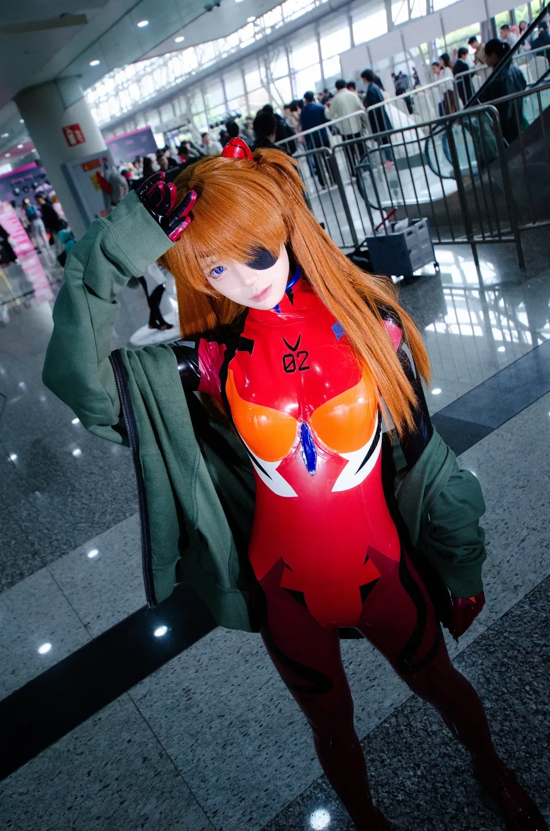 cosplay, 漫展, 明日香cos, 新世纪福音战士, 还原向