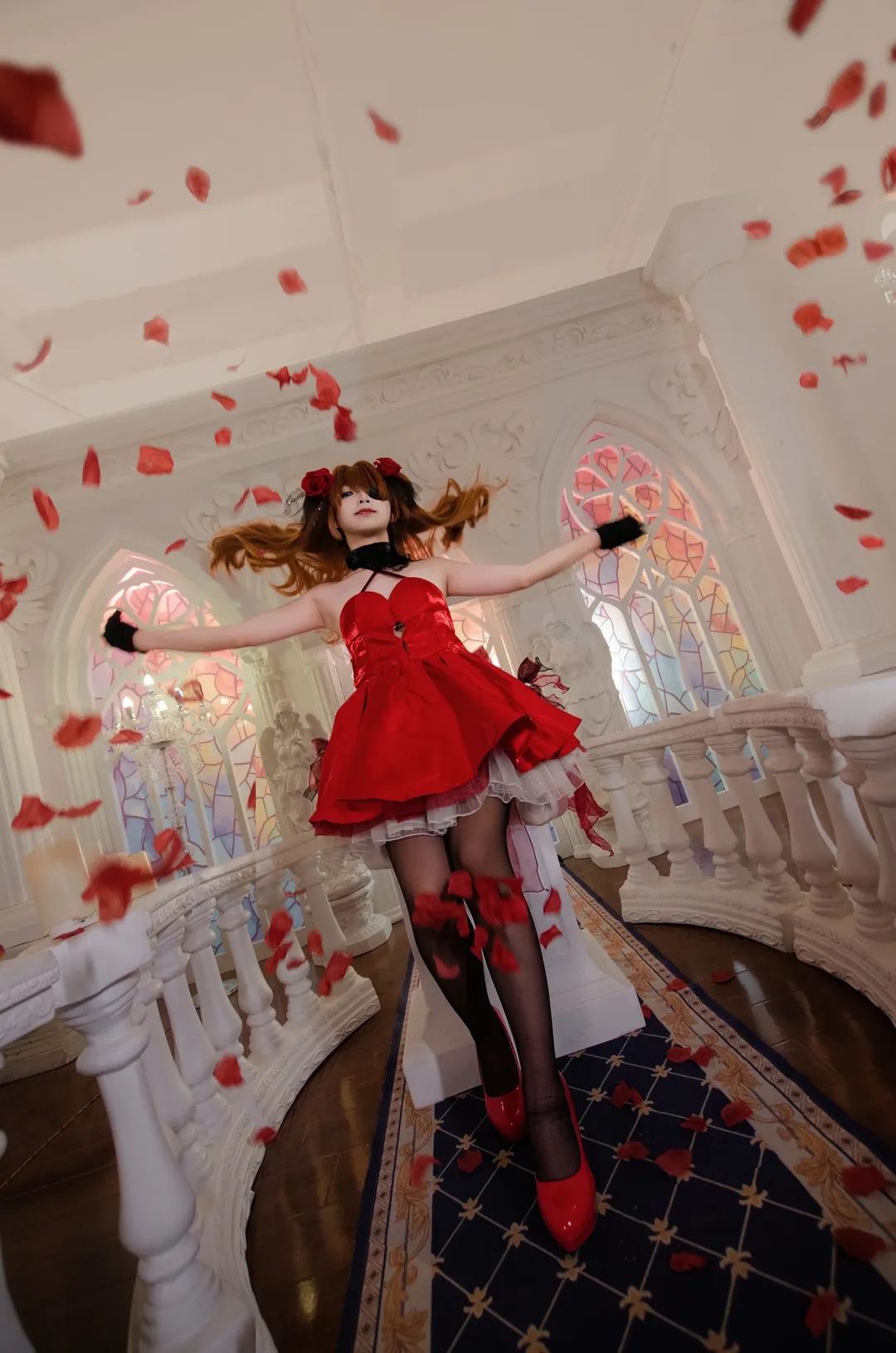 二次元コスプレ, アスカコスプレ, 新世紀エヴァンゲリオン, 黒ストッキング, 重慶コスプレ - 16枚目