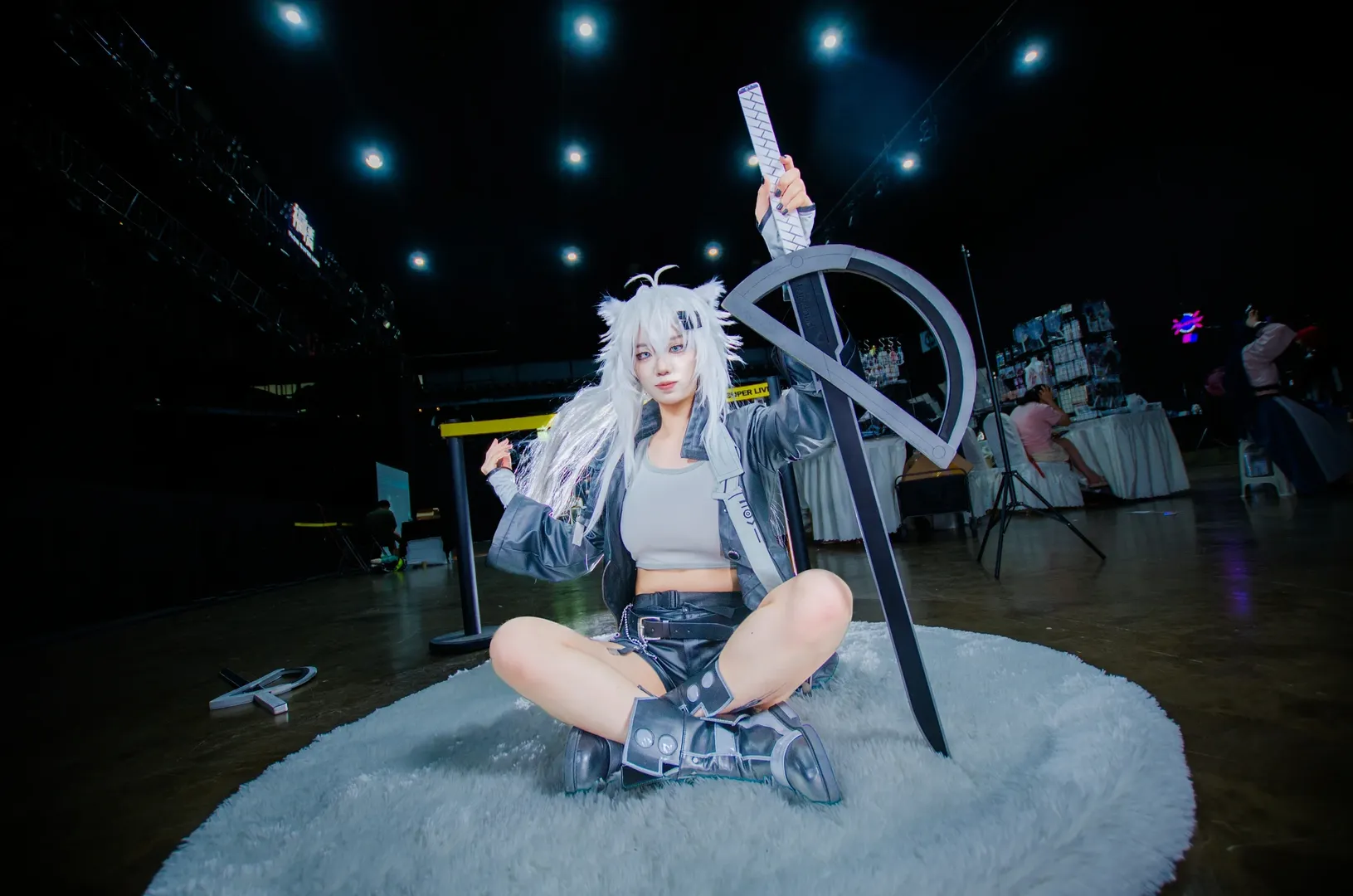 漫展返图, 明日方舟, 史尔特尔cos, 阿米娅cos, 拉普兰德cos - 第8张