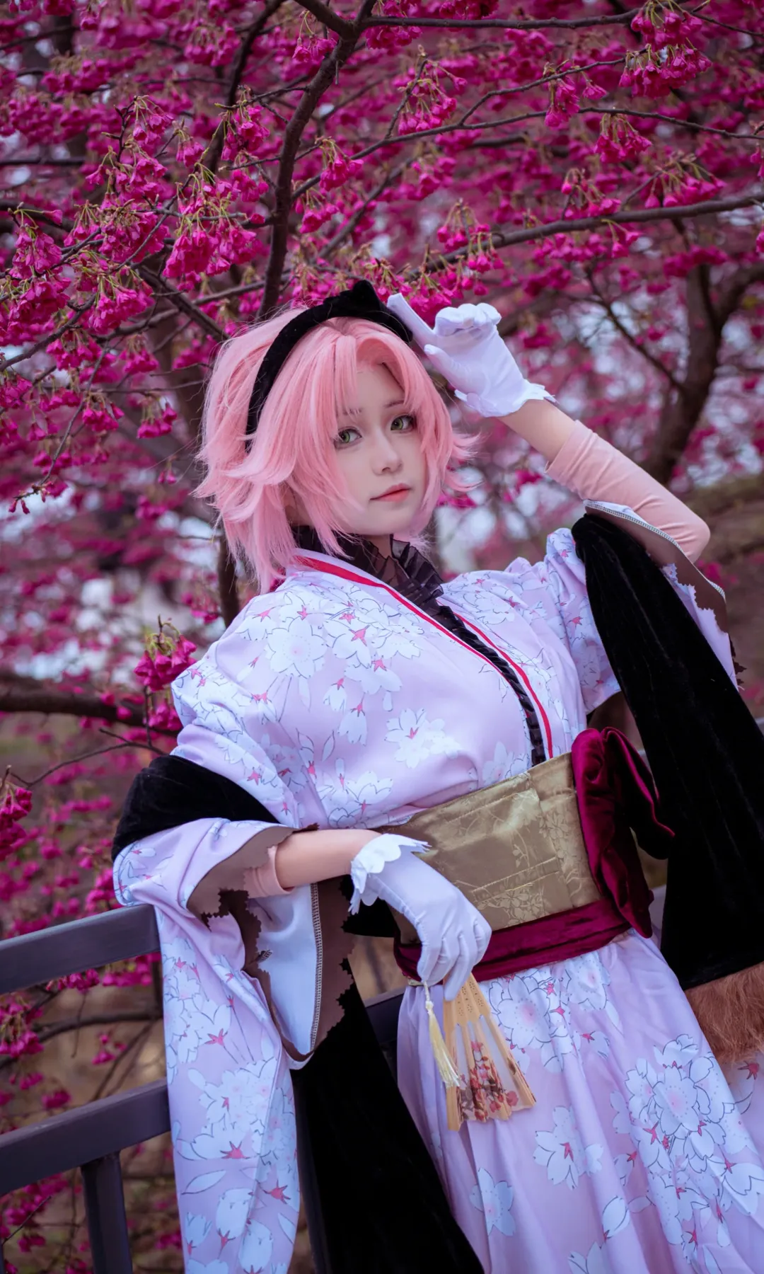 2次元少女, 桜の季節, 和風ロケーション, 重慶コスプレ, 春野サクラコスプレ - 4枚目