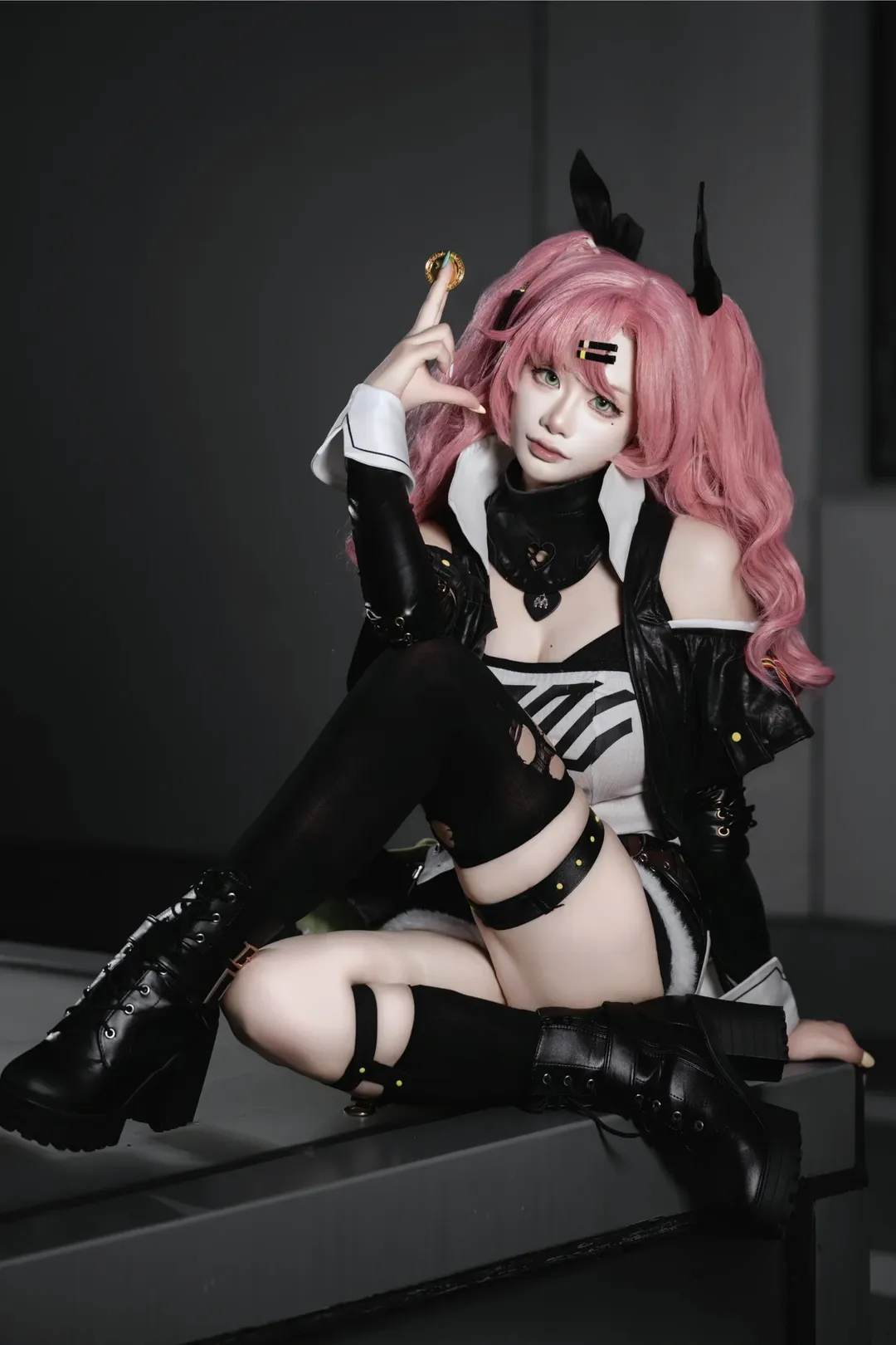 绝区零, 漫展场照, cosplay正片, 丝袜穿搭, 妮可cos