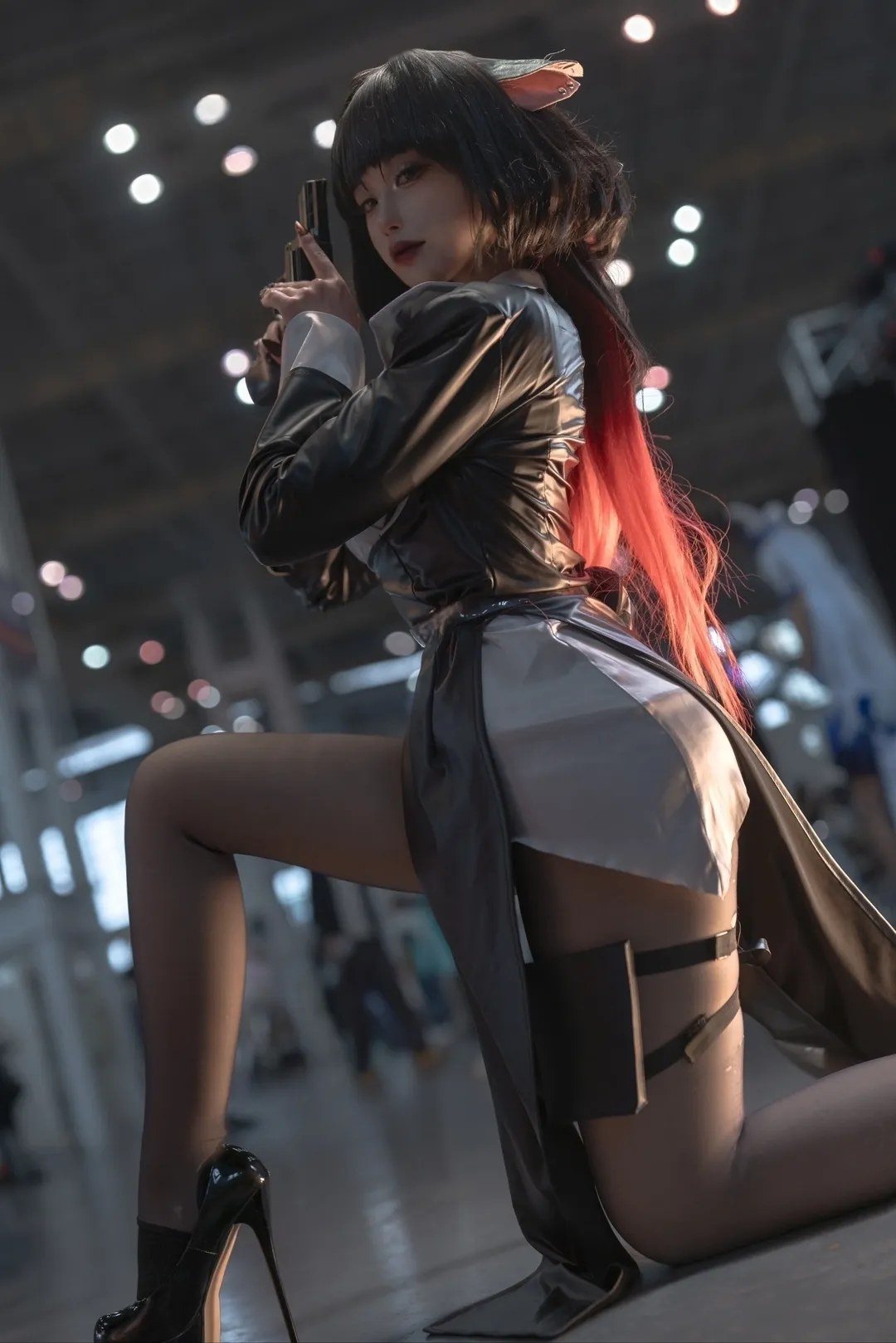 ゼンレスゾーンゼロ, イベント撮影, コスプレイベント写真, 黒タイツ コーデ, ジェーン・ドゥ コスプレ - 3枚目