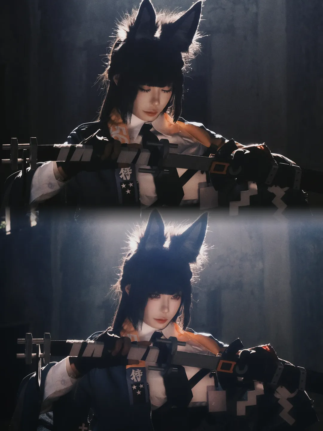 绝区零, 星见雅cos, cosplay妆容, 废土风摄影, 战术风穿搭 - 第1张