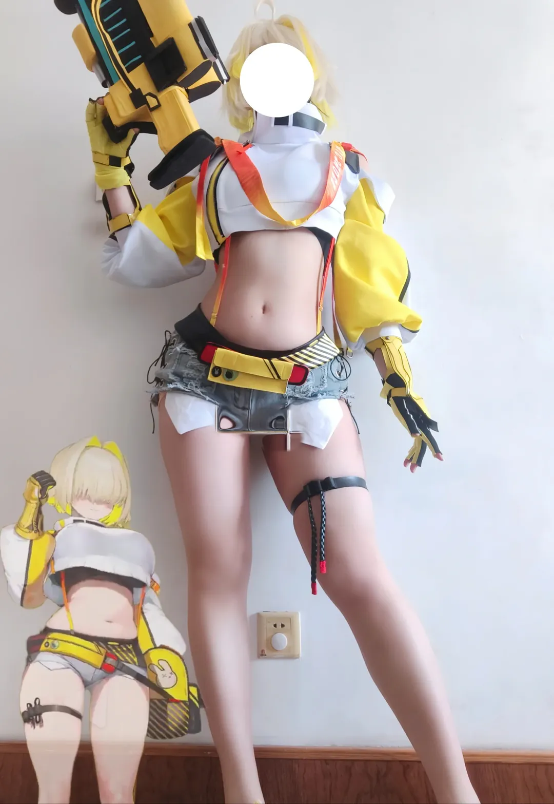 胜利女神妮姬, 二次元穿搭, 伊莱格cos, 战术机能风, 武器装备 - 第1张