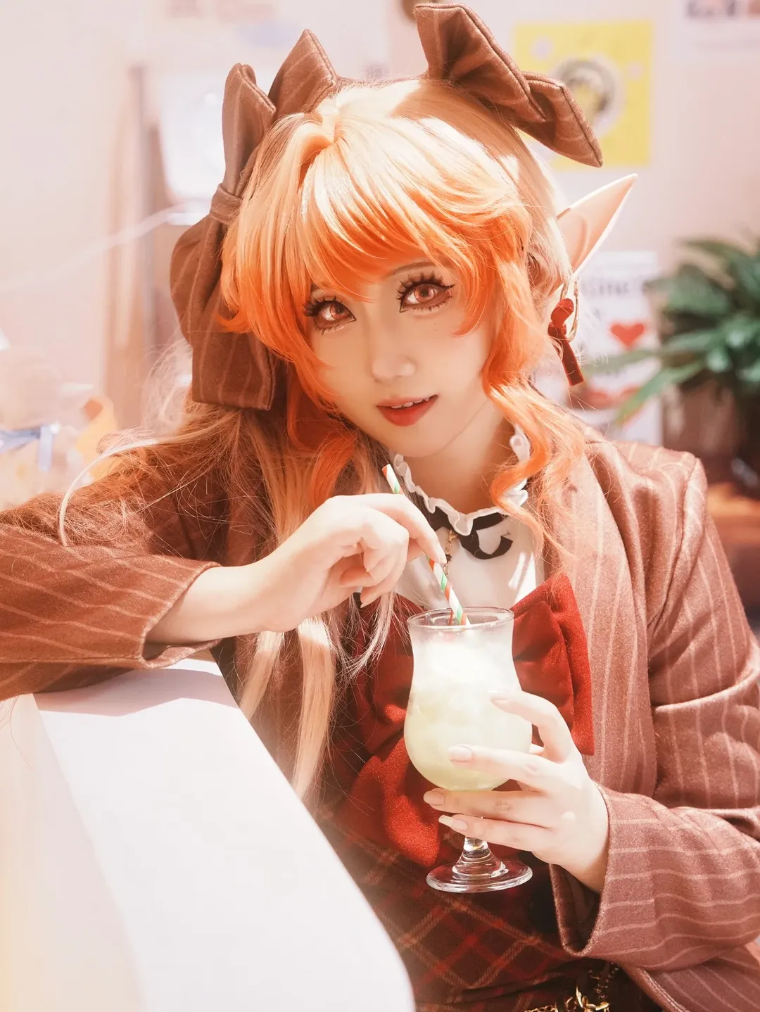 cosplay, 明日方舟, 复古风, 精灵耳, 萌萌香cos - 第2张