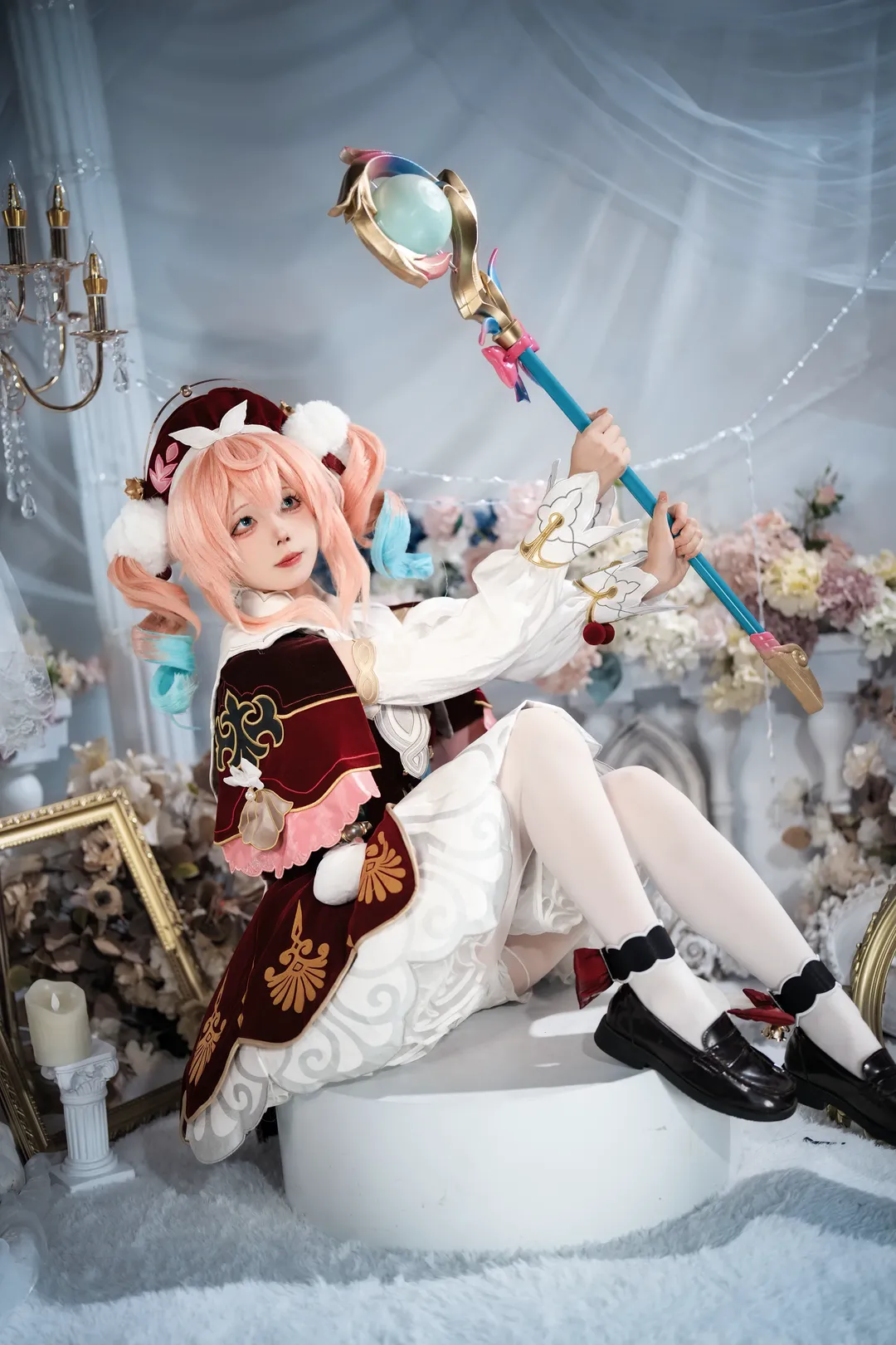 角色扮演, 二次元, 崩坏星穹铁道, 风堇cos, 白丝cos