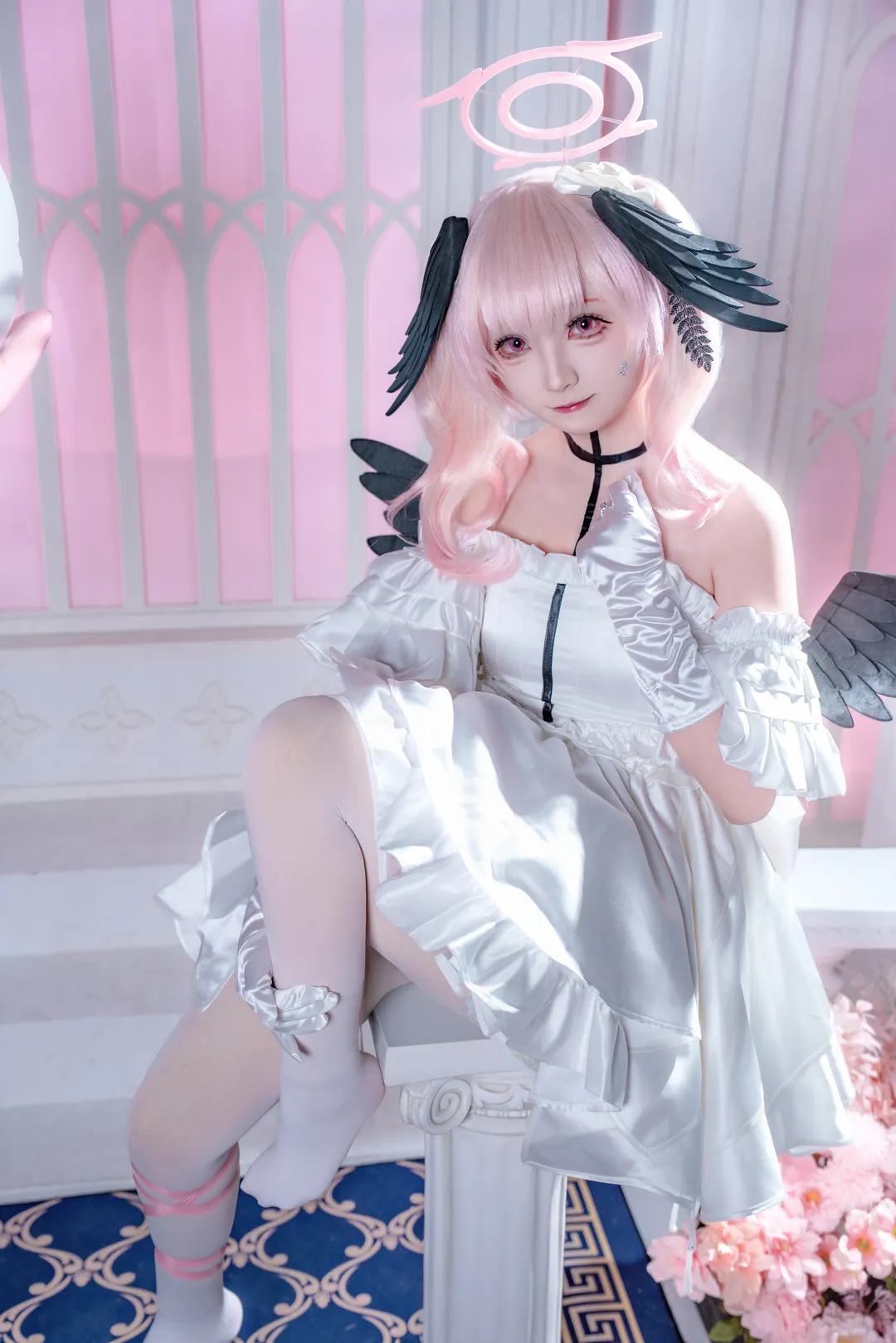 角色扮演, 蔚蓝档案, 下江小春cos, cosplay摄影, 二次元还原