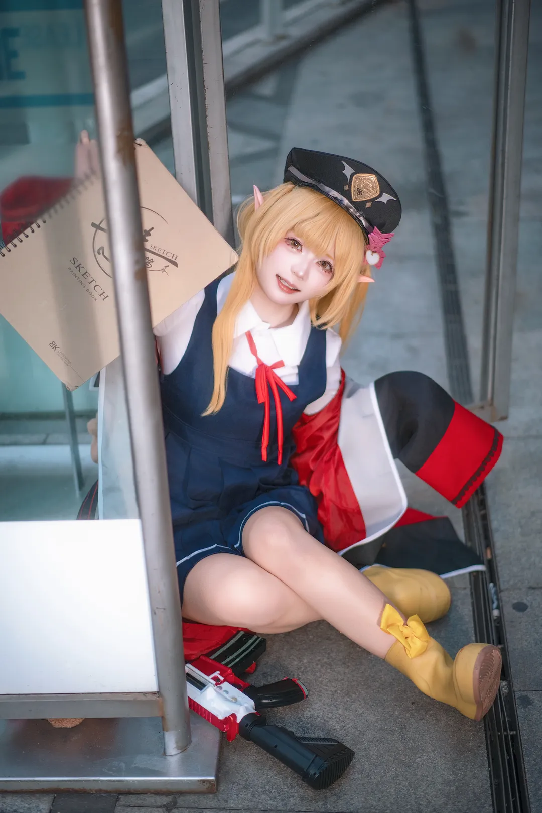 碧蓝档案, 户外拍摄, 丹花伊吹cos, cosplay摄影, 二次元正片 - 第1张