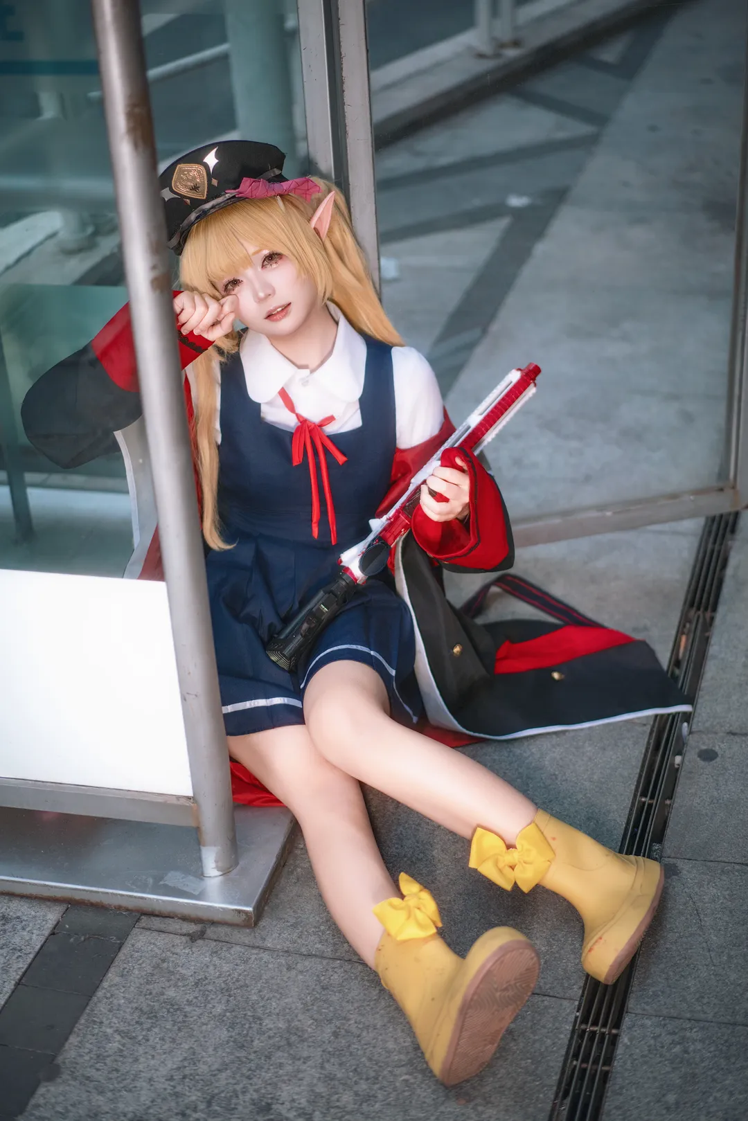 碧蓝档案, 户外拍摄, 丹花伊吹cos, cosplay摄影, 二次元正片 - 第3张