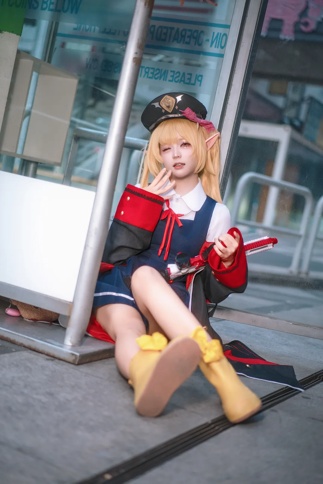 碧蓝档案, 户外拍摄, 丹花伊吹cos, cosplay摄影, 二次元正片 - 第5张