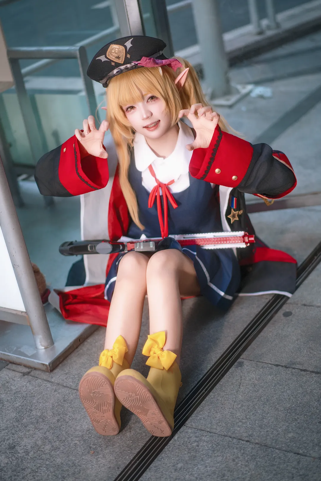 碧蓝档案, 户外拍摄, 丹花伊吹cos, cosplay摄影, 二次元正片 - 第6张