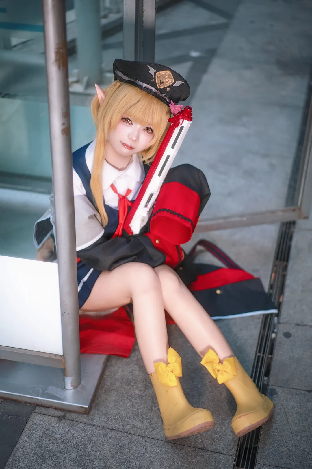 碧蓝档案, 户外拍摄, 丹花伊吹cos, cosplay摄影, 二次元正片 - 第7张
