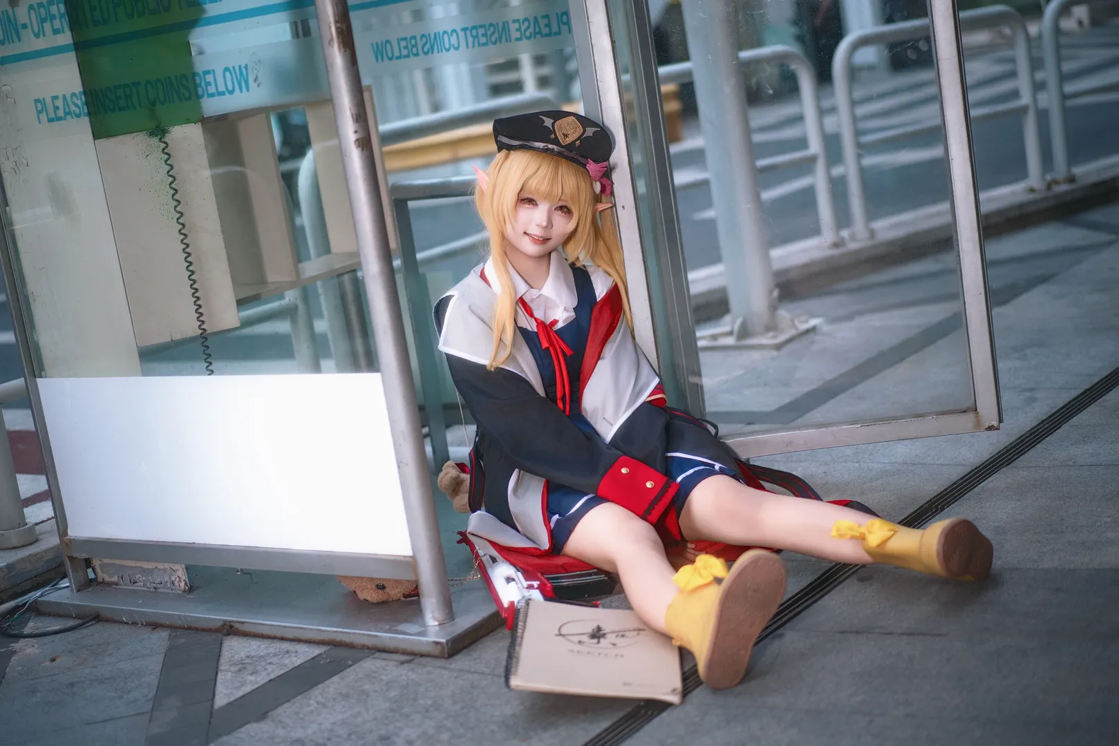 碧蓝档案, 户外拍摄, 丹花伊吹cos, cosplay摄影, 二次元正片 - 第9张
