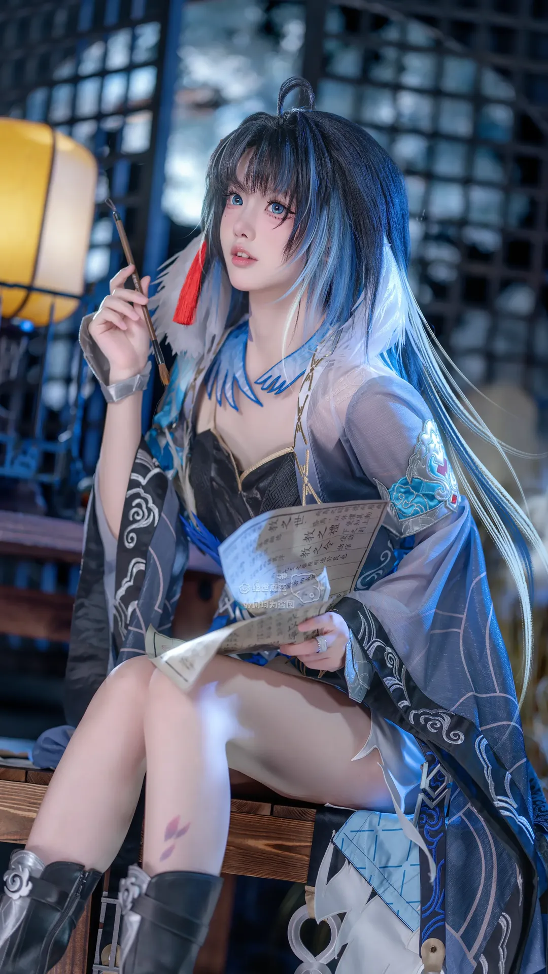鸣潮, 古风cosplay, cosplay摄影, 秧秧cos, 秧秧玄翎cos - 第1张