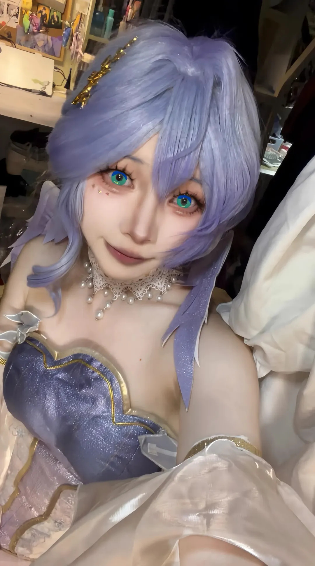 崩壊：スターレイル, ロビン コスプレ, コスプレ日常, 二次元メイク, 紫系コーデ