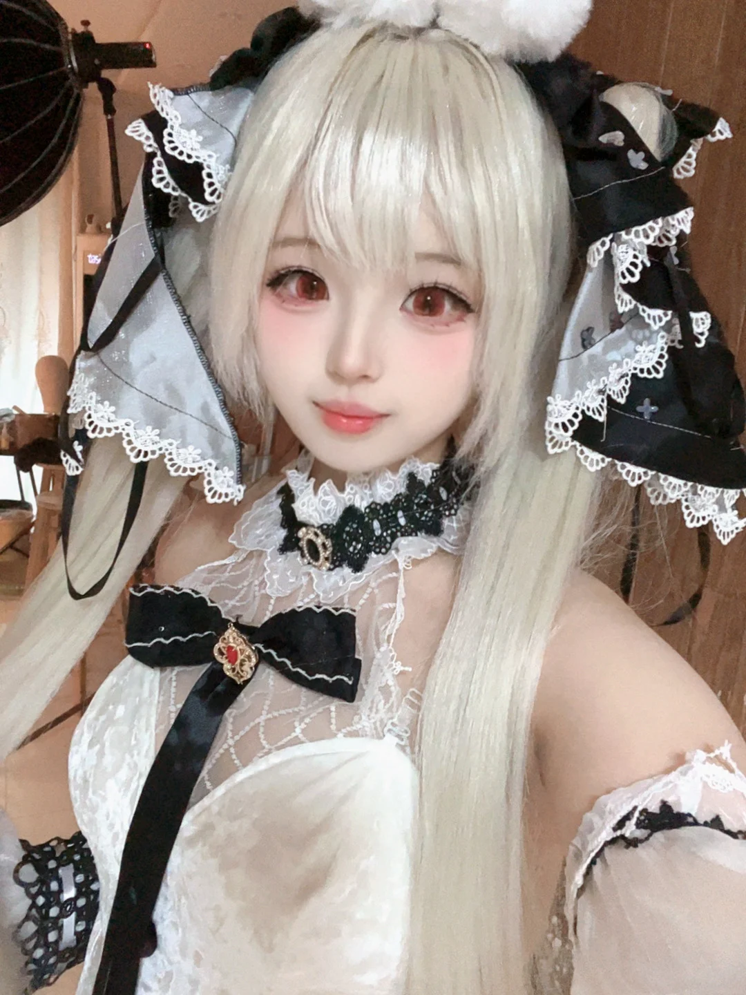 碧蓝航线, 可畏cos, cosplay分享, 女仆装cos, 兔女郎cos