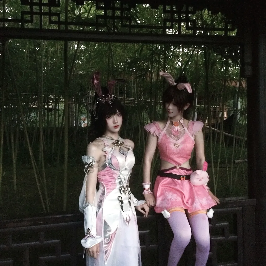 闘羅大陸, うさ耳, 中国アニメ・漫画, 小舞 コスプレ, ストッキング