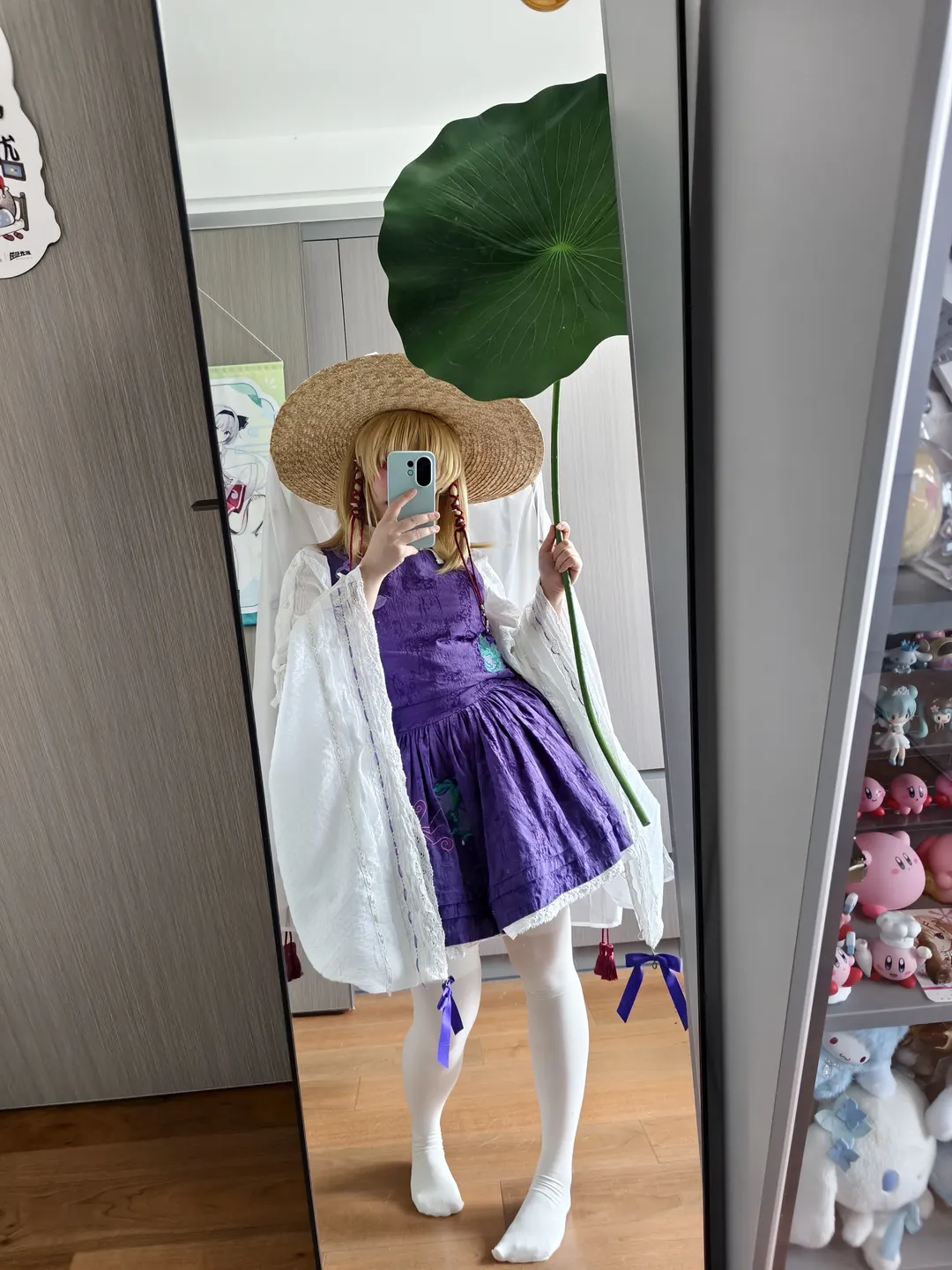 コスプレ, 東方Project, 白ストッキング, 洩矢諏訪子 コスプレ, キャラクターコーデ