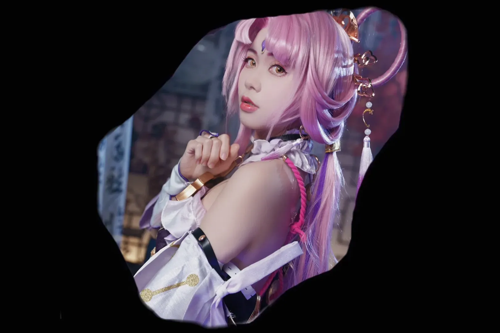 Honkai: Star Rail, Fu Xuan cosplay, Cosplay photoshoot, Anime cosplay, August light and shadow photography