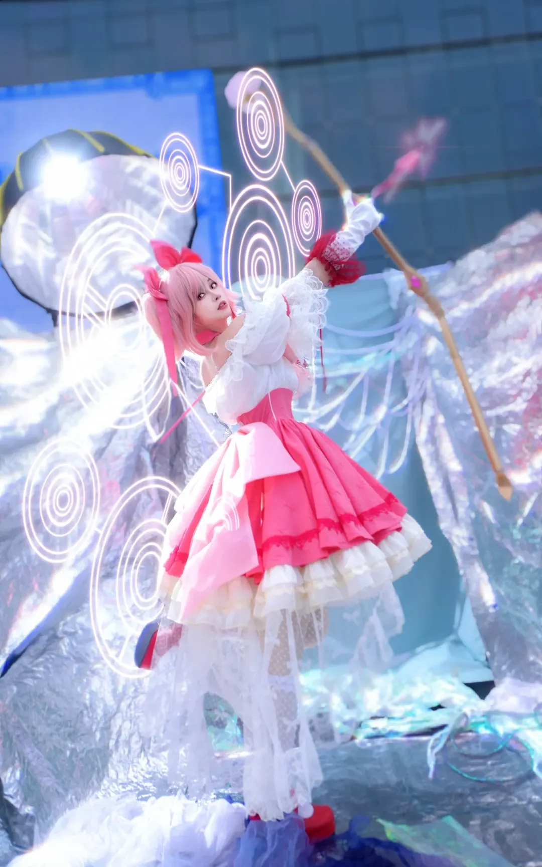二次元, cosplay, 漫展, 魔法少女, 反差