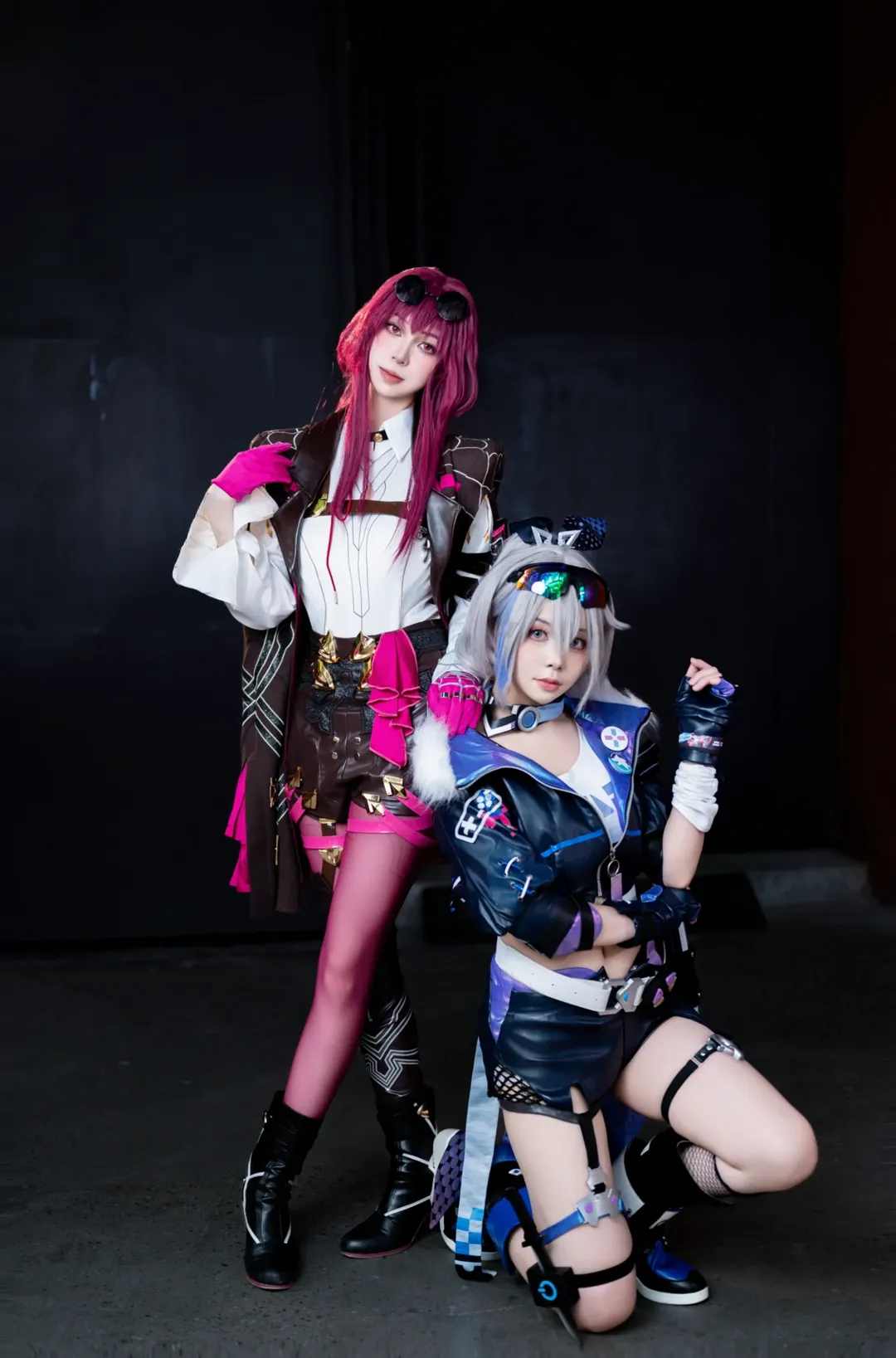 Honkai: Star Rail, Silver Wolf cosplay, Chengdu Anime Convention, Stellaron Hunters, Stocking outfit