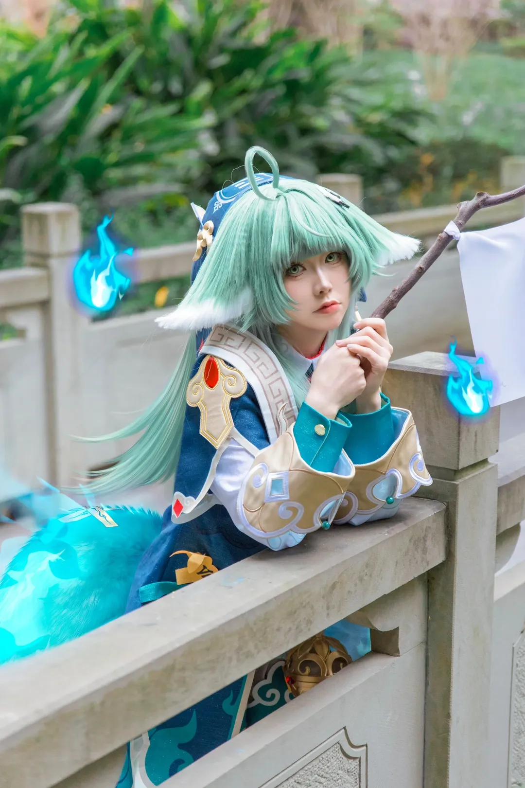 cosplay, 崩坏星穹铁道, 藿藿cos, 白丝, 国风摄影 - 第5张