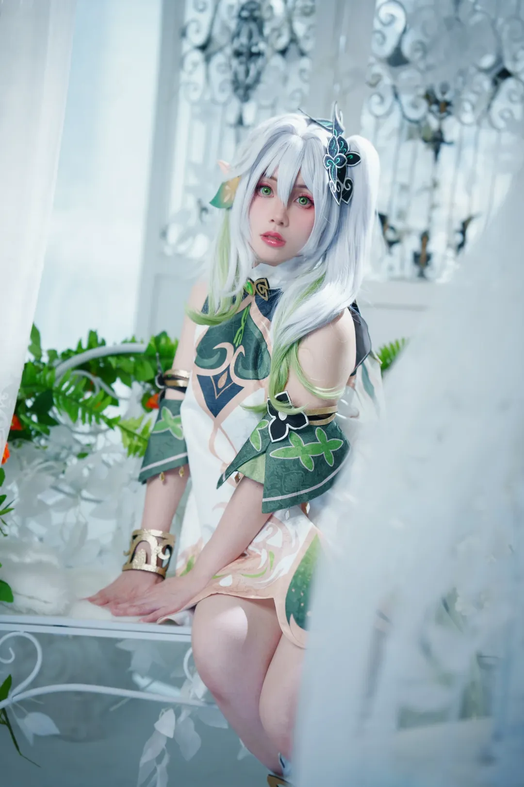 原神, cosplay, 纳西妲cos, 草神cos, 纳西妲生日快乐 - 第3张