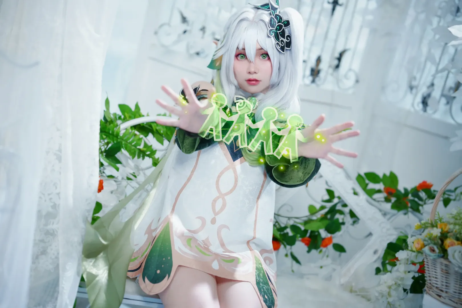 原神, cosplay, 纳西妲cos, 草神cos, 纳西妲生日快乐 - 第5张