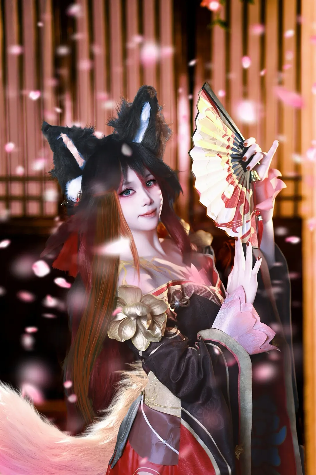 Fugue Cosplay, cosplay, Honkai: Star Rail, Tingyun cosplay, Fox spirit costume