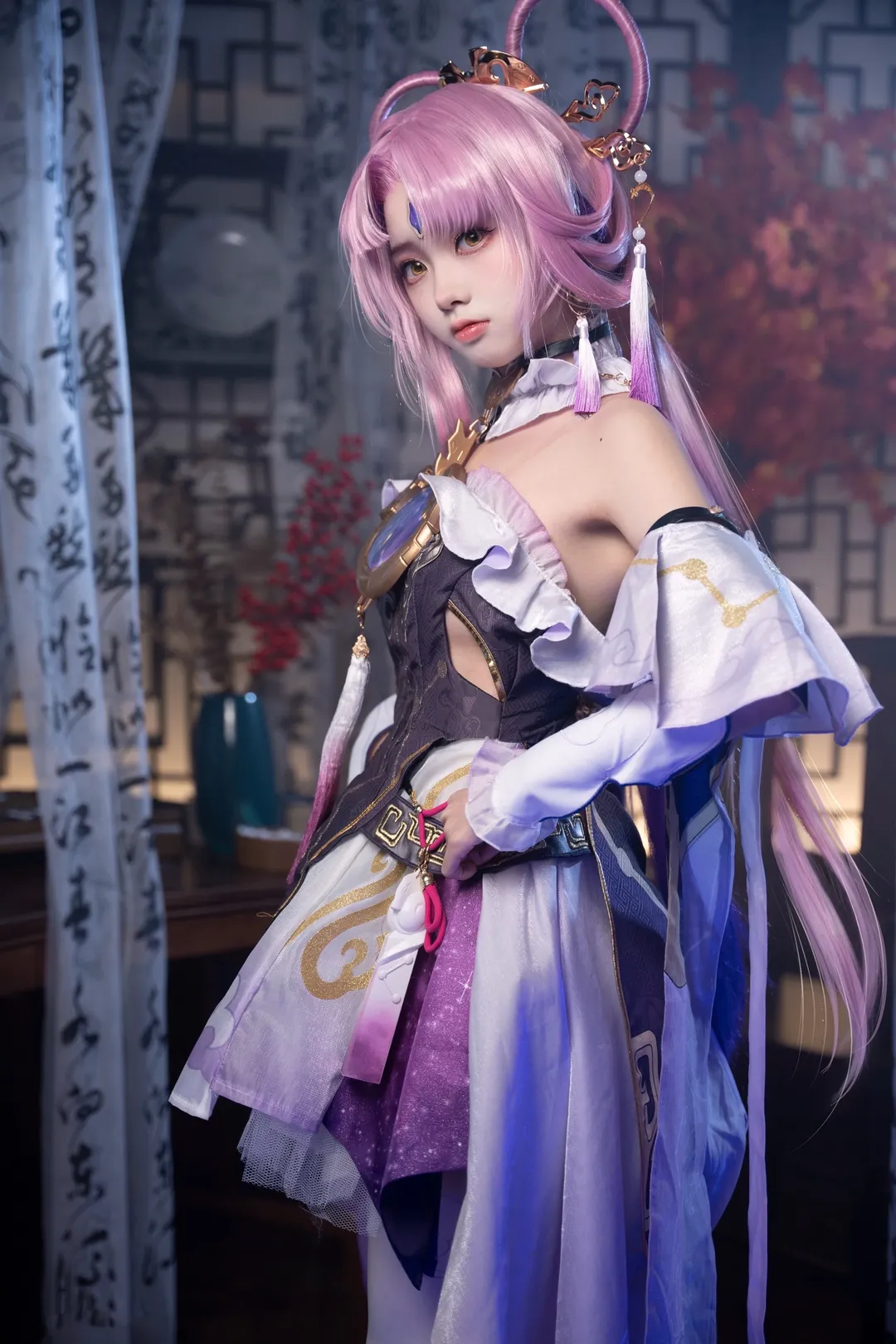 二次元, cosplay, 崩坏星穹铁道, 符玄cos, 国风cos - 第2张