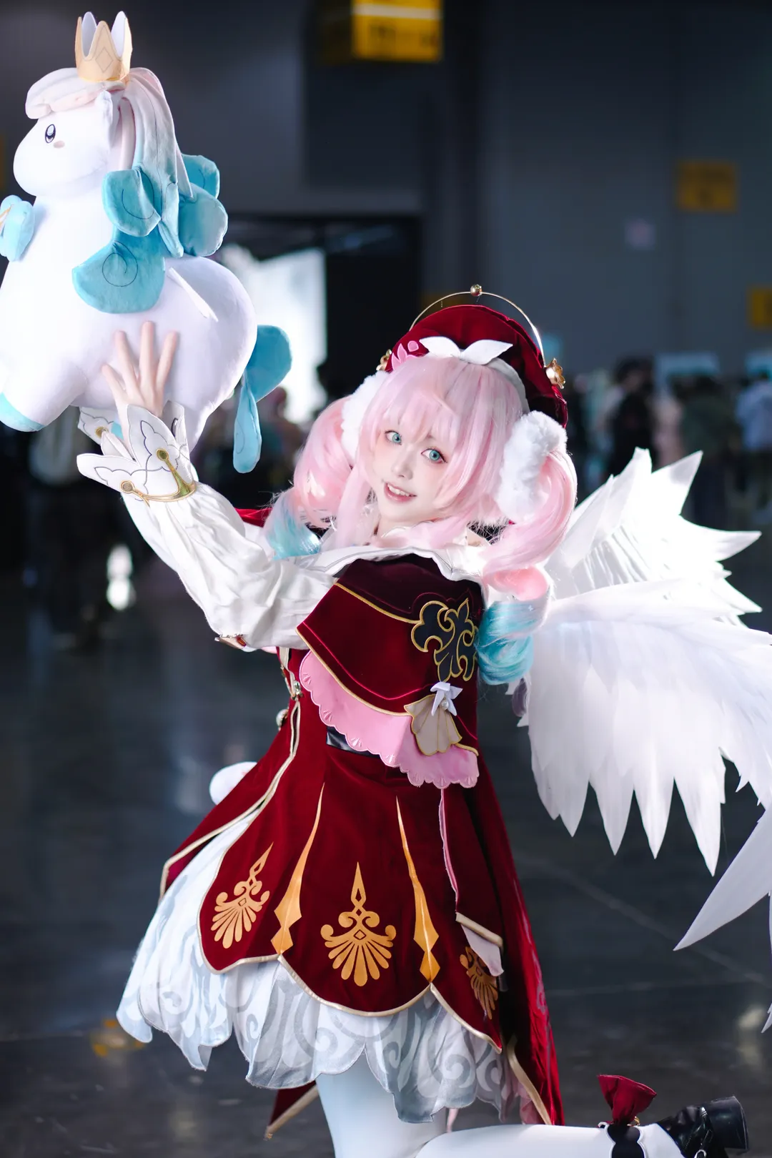 崩壊：スターレイル, イベント写真, オンファロス, ヒアシンシア コスプレ, 白ストッキング - 1枚目
