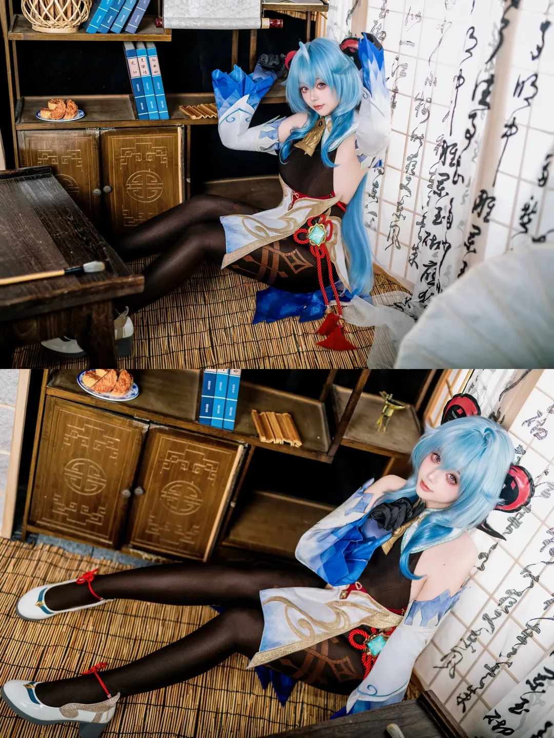 原神, 甘雨cos, Cosplay摄影, 黑丝cos, 甘雨生日 - 第2张