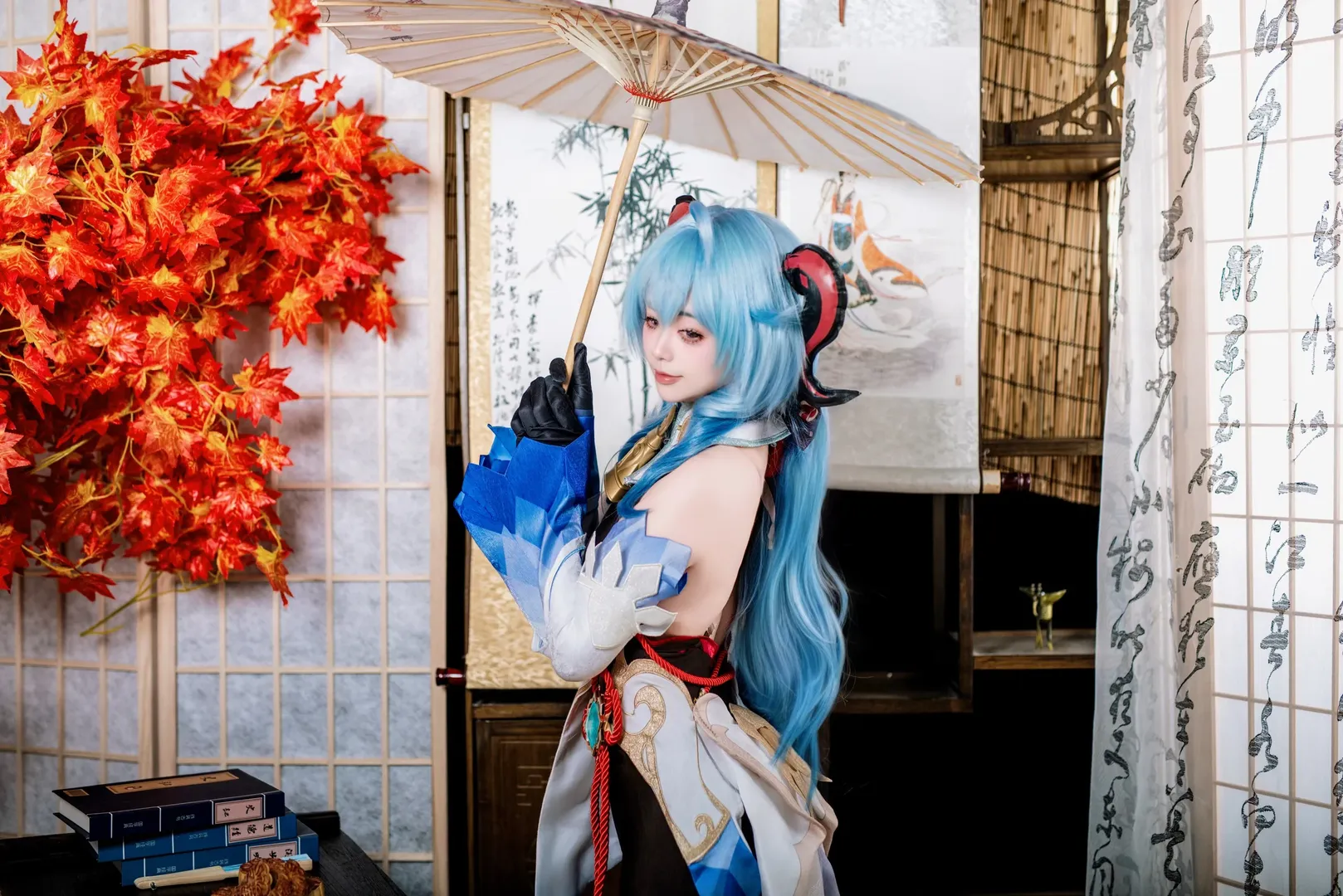 原神, 甘雨cos, Cosplay摄影, 黑丝cos, 甘雨生日 - 第4张