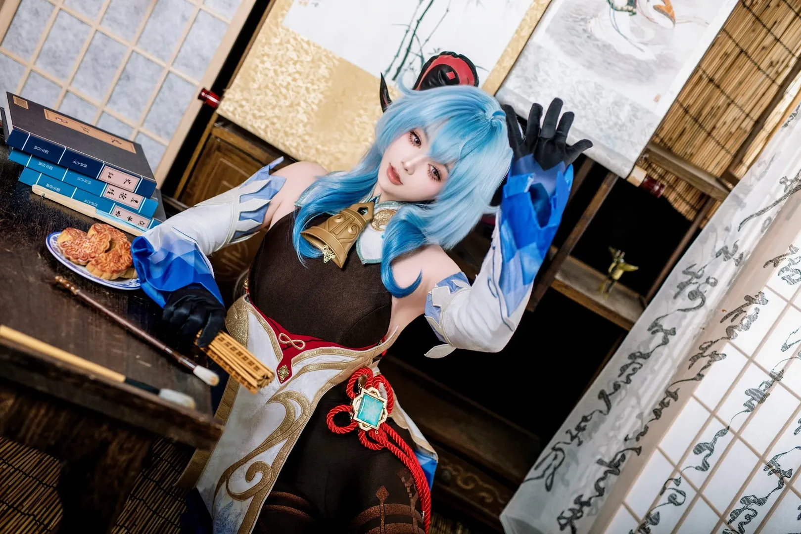 原神, 甘雨cos, Cosplay摄影, 黑丝cos, 甘雨生日 - 第9张