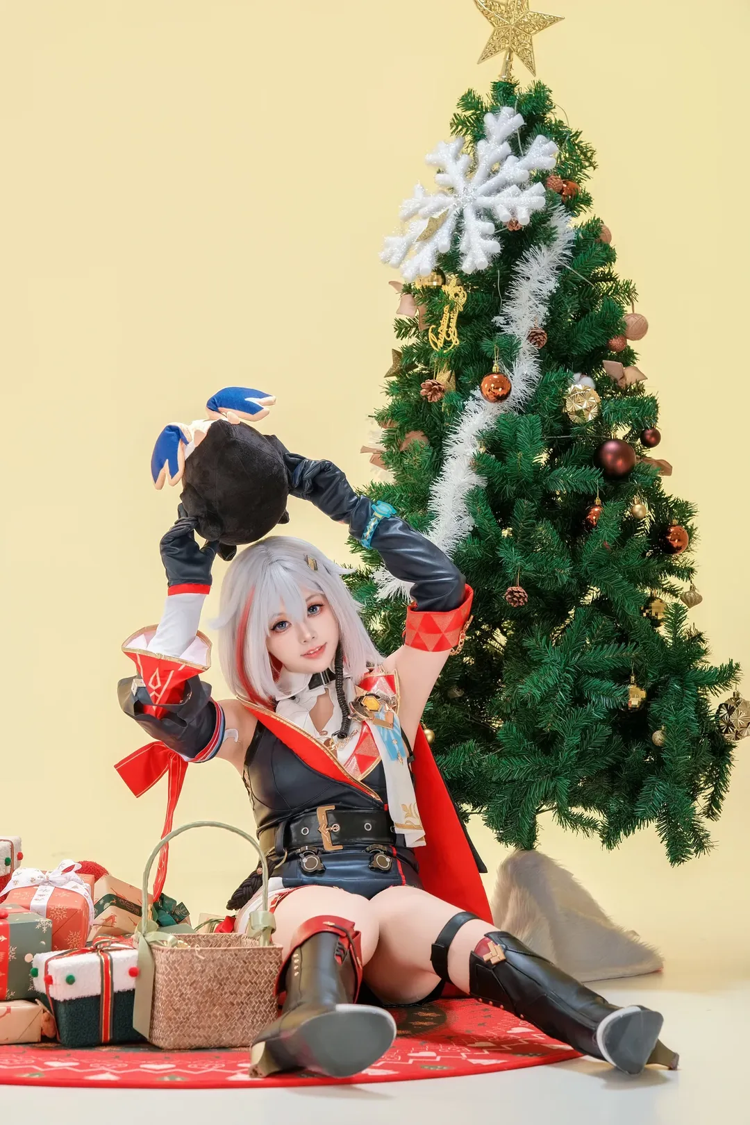 崩坏星穹铁道, cosplay日常, 圣诞主题, 托帕cos, 棚拍分享 - 第1张