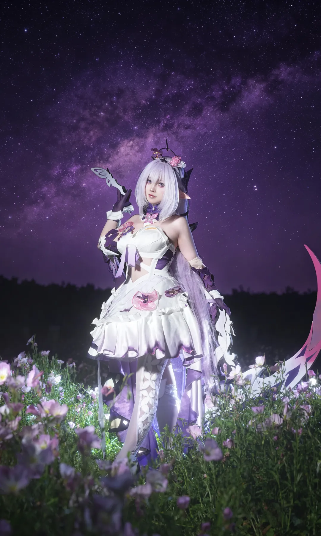 二次元摄影, 崩坏星穹铁道, Cosplay穿搭, 遐蝶cos, 星空花海cos - 第1张