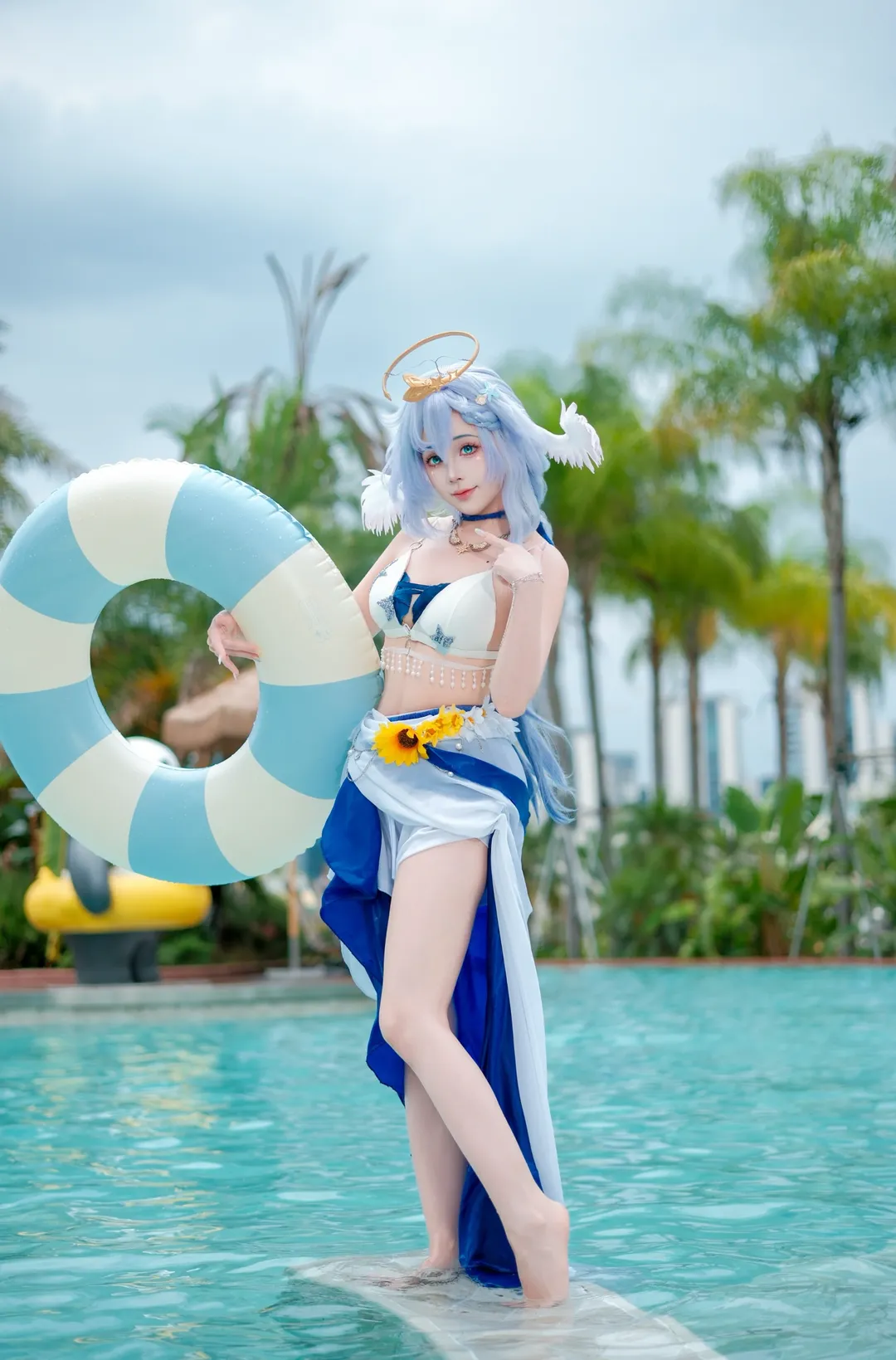 cosplay, 崩坏星穹铁道, 知更鸟cos, 泳装cos, 二次元生活存档